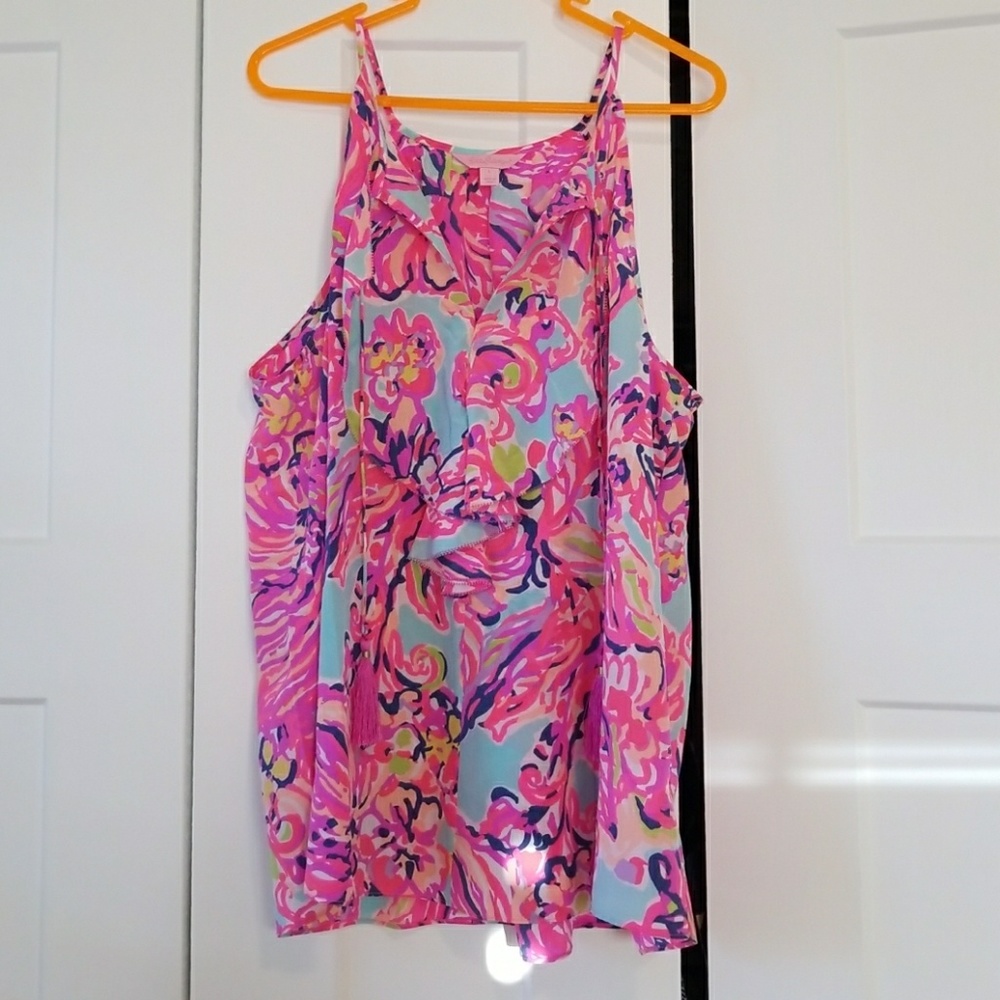Lilly Pulitzer Silk Top